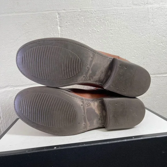 Miz Mooz LEWIS Chelsea Boots Booties Brown Leather Pull On Women's Size 8.5 US - Picture 11 of 12